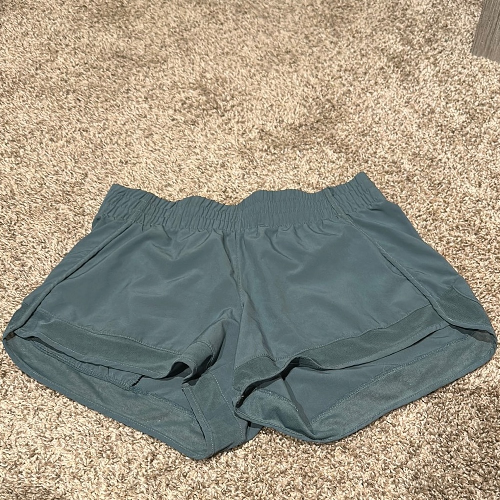 90 Degree By Reflex Dark Teal Athletic Shorts